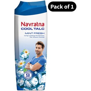 Herbal Mint Fresh Cool Talc Navratna - (50g) Herbal Mint Fresh Cool Talc Navratna - (50g)