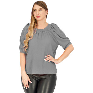                       Womens Light grey Tops                                              