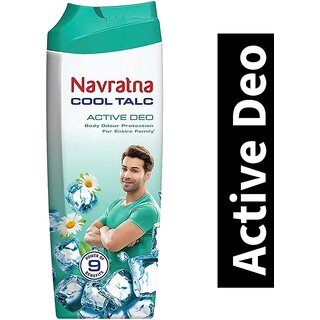 Active Deo Cool Talc Navratna Oil - (50g) Active Deo Cool Talc Navratna Oil - (50g)