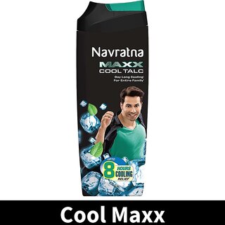 Navratna Maxx Cool Talc Relaxes, - 100g Navratna Maxx Cool Talc Relaxes, - 100g