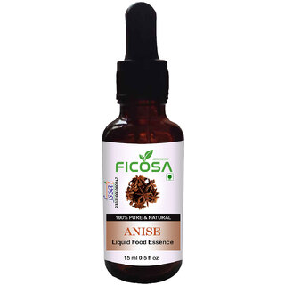 Saanvi Perfumers Anise Liquid Food Flavour Essence (15ml) Saanvi Perfumers Anise Liquid Food Flavour Essence (15ml)