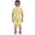 Kid Kupboard Cotton Boys T-Shirt and Short Set, Yellow, Half-Sleeves, 5-6 Years KIDS6446