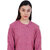 Womens Garment dye knit  Mauve Sweatshirts