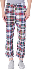 Mens Multicolour Checked Sleepwear Pant