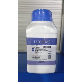 MAGNESIUM SULPHATE HEPTAHYDRATE EXTRA PURE 500-GM MAGNESIUM SULPHATE HEPTAHYDRATE EXTRA PURE 500-GM