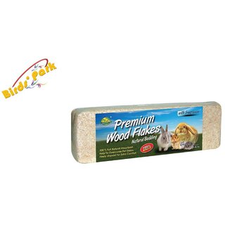                       Hamster Bedding-Hamster Wood Shaving Imported Dustfree - Good for Hamster Rat Rabbit- 1KG Packet Birds' Park                                              