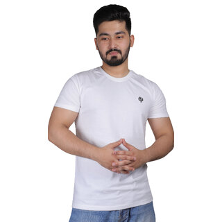                       LEAFCARE pure cotton round neck t shirt for mensolid100 cottonbreathablelightweightcasual weardailywearoutingvacation                                              