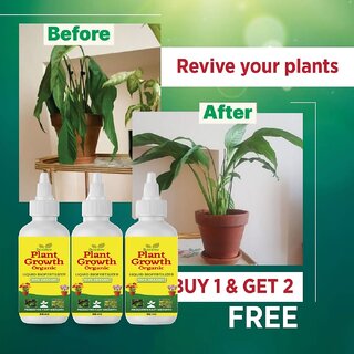                       Lofiyan Plant Growth Enhancer Supplement Fertilizer, Root Enhancer for Plants Growth Fertilizer 150ml                                              