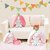 Acrogail Strawberry Rabbit Plush Soft Toys, Cute and Adorable Bunny with Zipper, Stuffed Animal, Decorative and Gift Ite