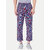 Mens Navy Checked Sleepwear Pant