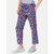 Mens Navy Checked Sleepwear Pant