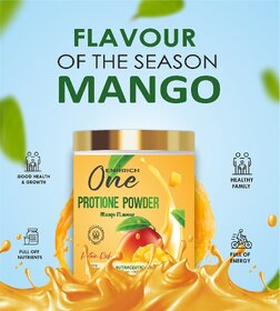 ENRICH ONE PROTIONE POWDER MANGO FLAVOUR 200gm(PACK OF 1)