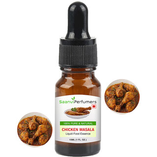                       Saanvi perfumers Chicken Masala Flavour For All Types of Chicken Dishes, Cake  Bakery Product Chicken Curry Liquid Food                                              