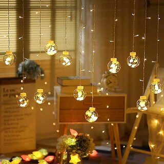 F C Fancy Creation Decorative 12 Wish Ball Warm White String Lights 138 Led Diwali Christmas Wedding,2.5 F C Fancy Creation Decorative 12 Wish Ball Warm White String Lights 138 Led Diwali Christmas Wedding,2.5