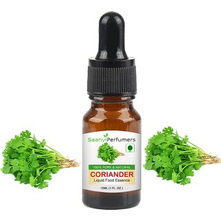                       Saanvi Perfumers Coriander Flavour Citrus Liquid Food Essence  (15 g)                                              