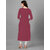 Embroidery Cotton Round Neck Straight Kurta for Women