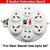 DIGWAY 8 Socket Round Extension Board(Cord Length 2.0 Meter) 8 Socket Extension Boards  (Beige, 2.5 m)_654clone