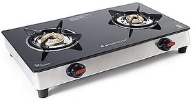 Wonderchef Galaxy 2 Burner Auto Cooktop  6Mm Toughened Glass  Piezo Auto Ignition  2 Years Warranty_655clone