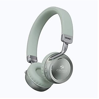 Zeb-Duke 2 Wireless Headphone That Comes with 40mm Drivers and has Dual Pairing Function and has 32 hrs. of Playback time.(Green)_472clone Zeb-Duke 2 Wireless Headphone That Comes with 40mm Drivers and has Dual Pairing Function and has 32 hrs. of Playback time.(Green)_472clone