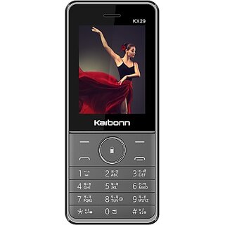 KARBONN KX 29 (Dual Sim, 2.4 Inch Display, 3000 Mah Battery) (Black + Grey)_313clone KARBONN KX 29 (Dual Sim, 2.4 Inch Display, 3000 Mah Battery) (Black + Grey)_313clone