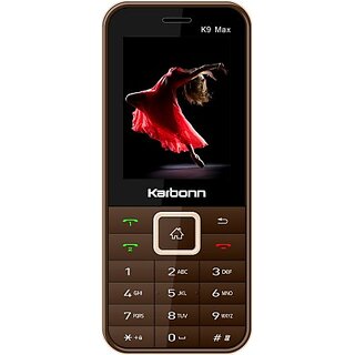 Karbonn K9 Max Dual Sim 2.6 Inch Display 2500 Mah Battery Coffee Champagne_315clone Karbonn K9 Max Dual Sim 2.6 Inch Display 2500 Mah Battery Coffee Champagne_315clone