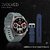 Foxin FoxFit Bold Bluetooth Calling Smart Watch with Fog Grey  Extra Blue Strap Built-in Speaker and Mic HD Round Display Sp02 100+ watch  Continuous Heart Rate Monitor BP IP67 Water and Dustproof_519clone.