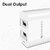 Zebronics ZEB-MA5321A Dual USB Charger with DC 5V 3.1A Type C Cable Fast Charge high Efficiency LED Indicator Smartphone Compatible Auto self Recovery and Over Temperature Protection(White)_445clone