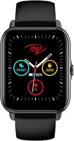 itel Smart Watch 2 1.8 Inch Big Display BT-Calling High-Res Curved Display Smartwatch  (Black Strap, Free Size)_634clone.