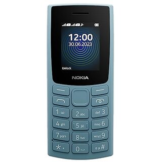                       Nokia 110 with Built-in UPI App and Scan  Pay Feature (Dual Sim 1000 mAh Battery, 1.8 Inch Display, Blue)_630clone                                              