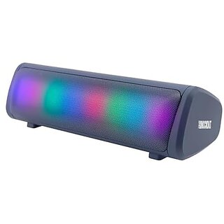                       Zebronics Newly Launched Knock Out Portable Bluetooth V5.3 Speaker With 10W Output Rgb Led Lights Tws Function Up To 10H* Backup Usb Msd Fm Radio Passive Radiator (Blue)_642clone                                              