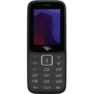                       Itel It5029 (Dual Sim ,2.4 Inch Display, 1200 mAh Battery, Black)_580clone                                              