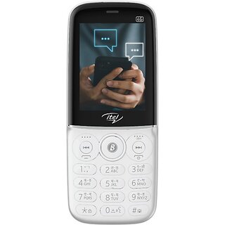 Itel Magic X (Dual Sim ,2.4 Inch Display, 1200 mAh Battery, White)_583clone Itel Magic X (Dual Sim ,2.4 Inch Display, 1200 mAh Battery, White)_583clone