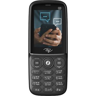                       Itel Magicx (Dual Sim ,2.4 Inch Display, 1200 mAh Battery, Black)_584clone                                              