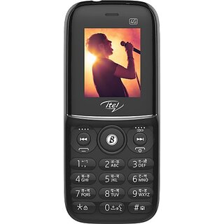                       Itel Mx Play (Dual Sim ,1.8 Inch Display, 1900 mAh Battery, Black)_590clone                                              