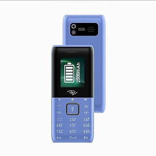                       Itel Power200 (Dual Sim ,1.8 Inch Display, 2500 mAh Battery, Blue)_601clone                                              