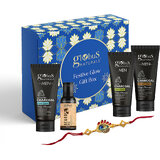 Globus Naturals Charcoal Detox Rakhi Gift Box, Set Of 4 - Face Wash, F..
