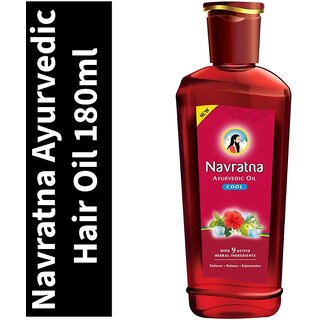 Navratna Herbal Cool Oil - (180ml) Navratna Herbal Cool Oil - (180ml)