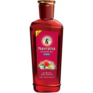 Navratna Cool Hair Oil - Pack Of 1 (180ml) Navratna Cool Hair Oil - Pack Of 1 (180ml)