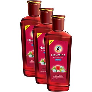 Navratna Cool Oil - 90ml (Pack Of 3) Navratna Cool Oil - 90ml (Pack Of 3)