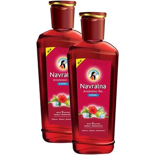                       Navratna Cool Oil - 45ml (Pack Of 2)                                              