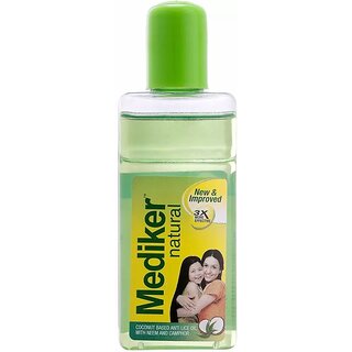                       Mediker Anti Lice Treatment Hair Oil - 50ml Pack Of 1                                              