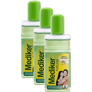 Mediker Anti Lice Treatment Hair Oil - 50ml Pack Of 3 Mediker Anti Lice Treatment Hair Oil - 50ml Pack Of 3