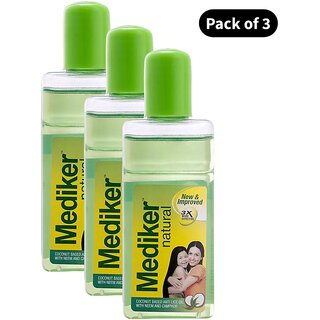 Treatment Mediker Anti Lice Hair Oil - 50ml Pack Of 3 Treatment Mediker Anti Lice Hair Oil - 50ml Pack Of 3