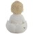 Homeberry Meditation Blue Buddha Statue, Lord Figurine/Idol for Home and Office Decorative Showpiece  -  13 cm (Resin, Blue)