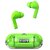 Digimate Transbud  Earbuds With Charging Case 6 Hours Play Time Bluetooth Version 5.3 With MIC (DG-EP02, Green)