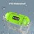 Digimate Transbud  Earbuds With Charging Case 6 Hours Play Time Bluetooth Version 5.3 With MIC (DG-EP02, Green)