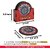 Bindian Round Reversible Wood Coaster Set (Pack of 6)