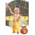 Raj Fancy Dresses Krishna Dress for Kids, Baby Krishna Dress for Janmashtami with Krishna Mukut, 3 Months-8 Years