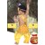 Raj Fancy Dresses Krishna Dress for Kids, Baby Krishna Dress for Janmashtami with Krishna Mukut, 3 Months-8 Years