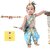 Raj Fancy Dresses Krishna Dress for Kids, Baby Krishna Dress for Janmashtami with Krishna Mukut, 3 Months-8 Years